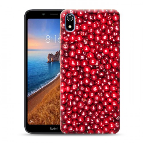 Дизайнерский силиконовый чехол для Xiaomi RedMi 7A Ягоды