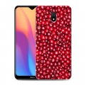 Дизайнерский силиконовый с усиленными углами чехол для Xiaomi RedMi 8A Ягоды