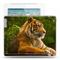 Дизайнерский пластиковый чехол для Ipad 2/3/4 Тигры