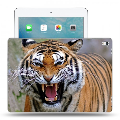 Дизайнерский силиконовый чехол для Ipad Pro 9.7 Тигры