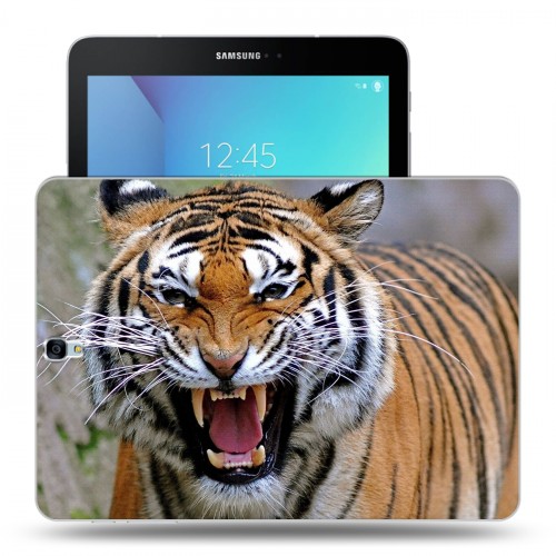 Дизайнерский силиконовый чехол для Samsung Galaxy Tab S3 Тигры