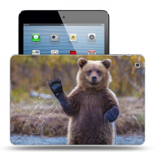 Дизайнерский силиконовый чехол для Ipad Mini Медведи