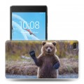 Дизайнерский силиконовый чехол для Lenovo Tab 4 7 Essential Медведи
