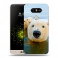 Дизайнерский пластиковый чехол для LG G5 Медведи
