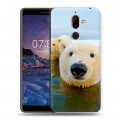 Дизайнерский пластиковый чехол для Nokia 7 Plus Медведи