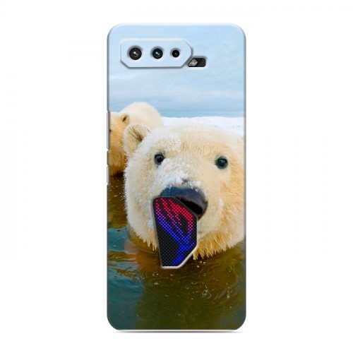 Дизайнерский силиконовый чехол для ASUS ROG Phone 5 Медведи
