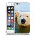 Дизайнерский силиконовый чехол для Iphone 6 Plus/6s Plus Медведи