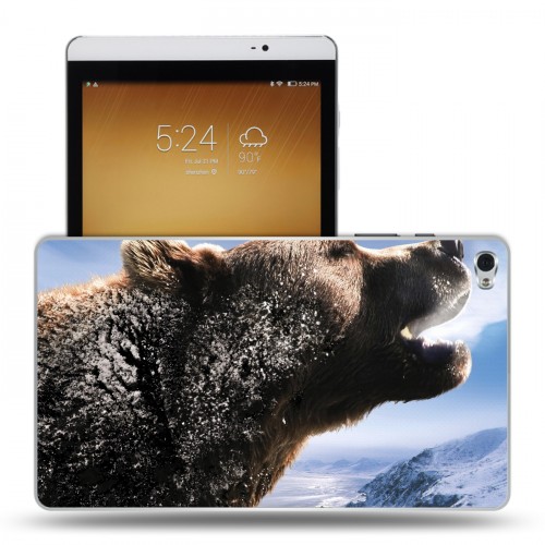 Дизайнерский силиконовый чехол для Huawei MediaPad M2 Медведи