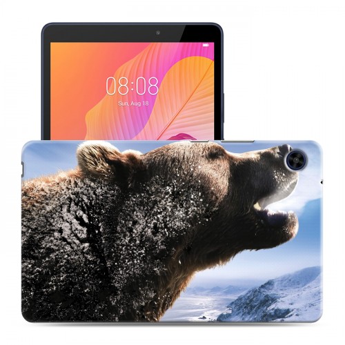 Дизайнерский силиконовый чехол для Huawei MatePad T8 Медведи