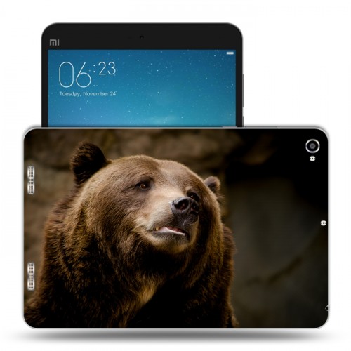 Дизайнерский силиконовый чехол для Xiaomi Mi Pad 2 Медведи