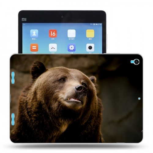 Дизайнерский силиконовый чехол для Xiaomi MiPad Медведи