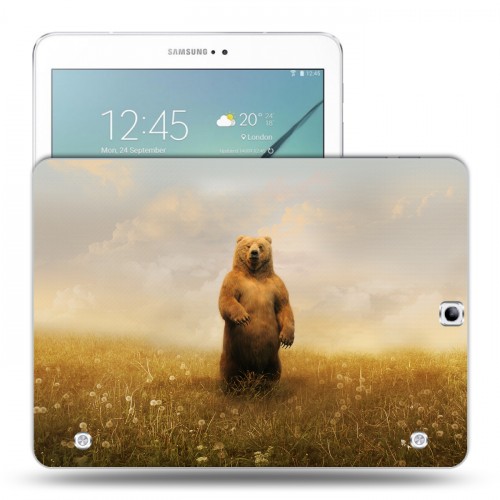 Дизайнерский силиконовый чехол для Samsung Galaxy Tab S2 9.7 Медведи
