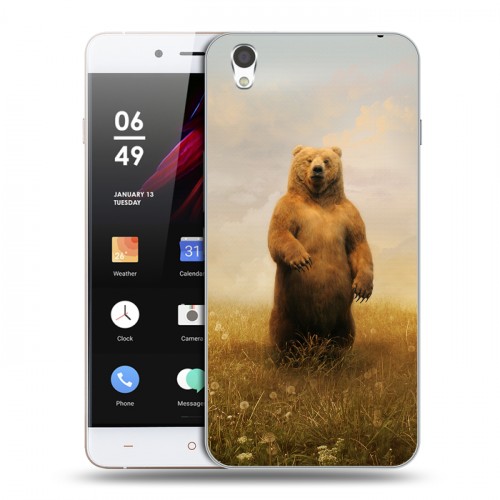 Дизайнерский пластиковый чехол для OnePlus X Медведи