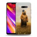 Дизайнерский пластиковый чехол для LG G8 ThinQ Медведи