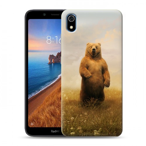 Дизайнерский силиконовый чехол для Xiaomi RedMi 7A Медведи