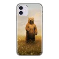 Дизайнерский пластиковый чехол для Iphone 11 Медведи