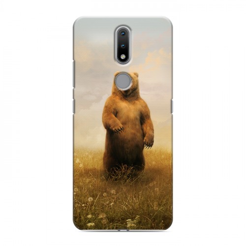 Дизайнерский силиконовый чехол для Nokia 2.4 Медведи