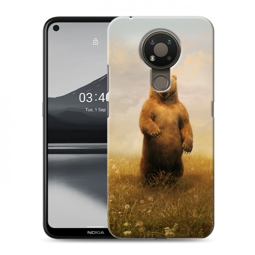 Дизайнерский силиконовый чехол для Nokia 3.4 Медведи