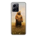Дизайнерский пластиковый чехол для Xiaomi RedMi Note 12 Медведи