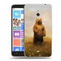 Дизайнерский пластиковый чехол для Nokia Lumia 1320 Медведи