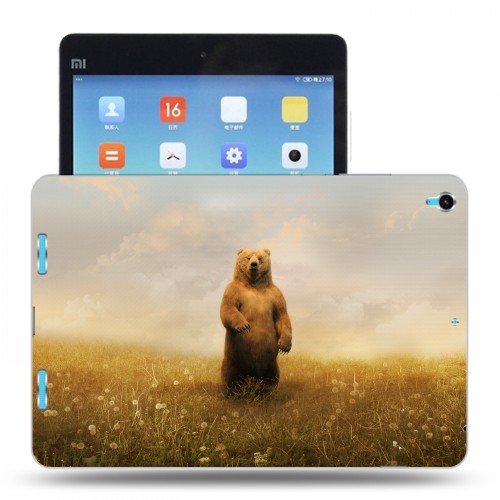 Дизайнерский силиконовый чехол для Xiaomi MiPad Медведи