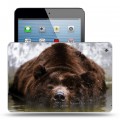 Дизайнерский силиконовый чехол для Ipad Mini Медведи