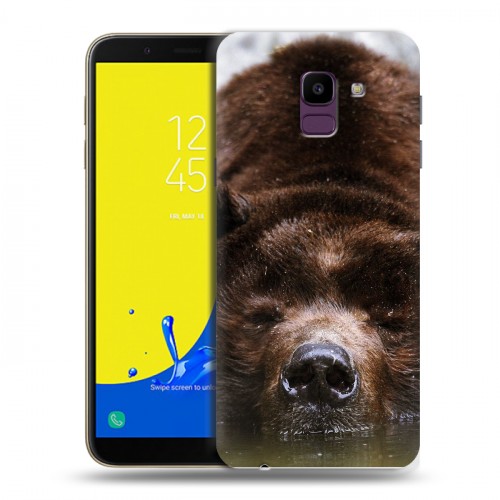 Дизайнерский пластиковый чехол для Samsung Galaxy J6 Медведи