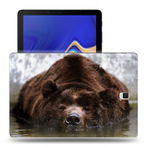 Дизайнерский силиконовый чехол для Samsung Galaxy Tab S4 Медведи