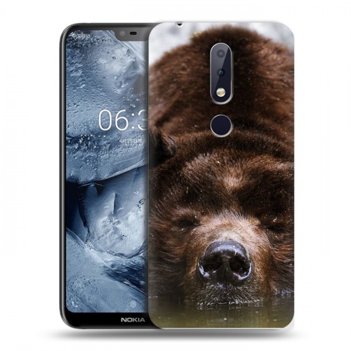 Дизайнерский пластиковый чехол для Nokia 6.1 Plus Медведи