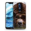 Дизайнерский пластиковый чехол для Nokia 5.1 Plus Медведи