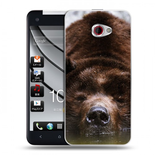 Дизайнерский пластиковый чехол для HTC Butterfly S Медведи