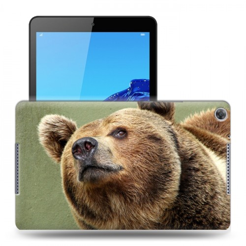 Дизайнерский силиконовый чехол для Huawei MediaPad M5 lite 8 Медведи