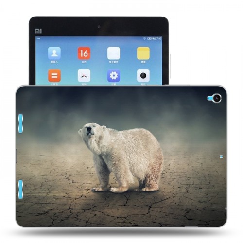 Дизайнерский силиконовый чехол для Xiaomi MiPad Медведи