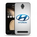 Дизайнерский пластиковый чехол для ASUS Zenfone Go Hyundai