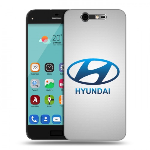 Дизайнерский силиконовый чехол для ZTE Blade S7 Hyundai