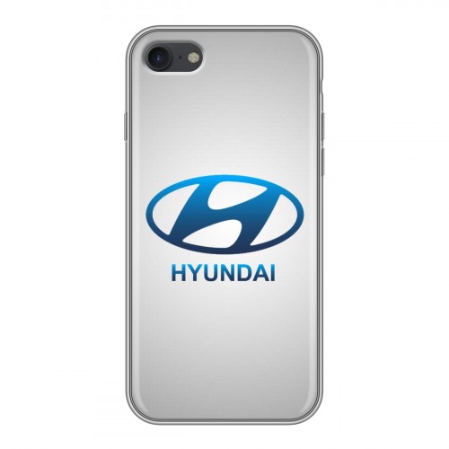 Дизайнерский силиконовый чехол для Iphone 7 Hyundai