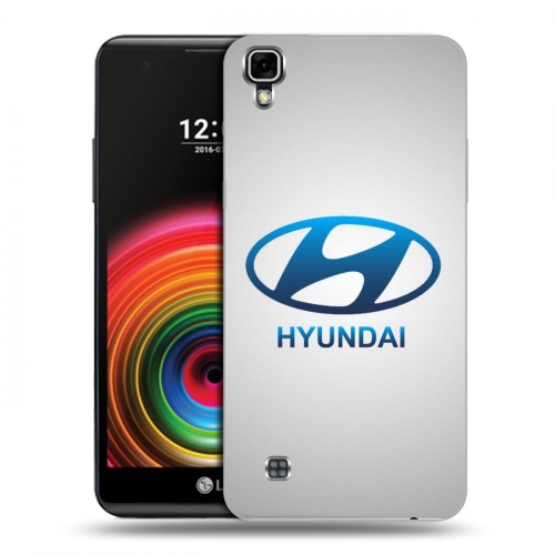 Дизайнерский силиконовый чехол для LG X Power Hyundai