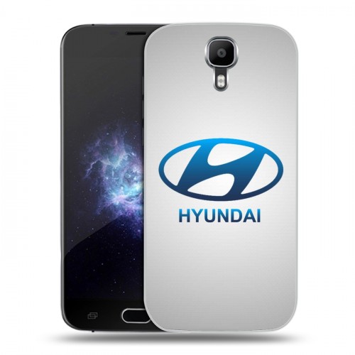 Дизайнерский пластиковый чехол для Doogee X9 Pro Hyundai