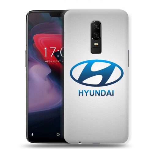 Дизайнерский пластиковый чехол для OnePlus 6 Hyundai