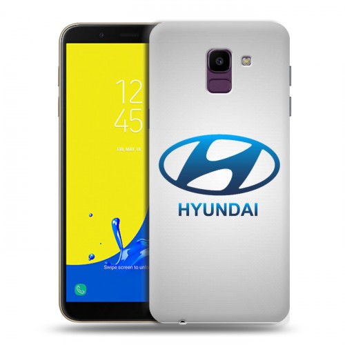 Дизайнерский пластиковый чехол для Samsung Galaxy J6 Hyundai