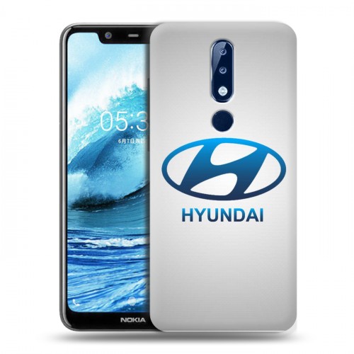 Дизайнерский силиконовый чехол для Nokia 5.1 Plus Hyundai