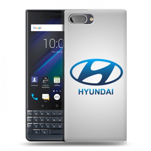 Дизайнерский пластиковый чехол для BlackBerry KEY2 LE Hyundai