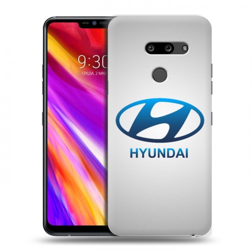 Дизайнерский пластиковый чехол для LG G8 ThinQ Hyundai