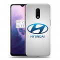 Дизайнерский пластиковый чехол для OnePlus 7 Hyundai