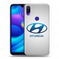 Дизайнерский пластиковый чехол для Xiaomi Mi Play Hyundai