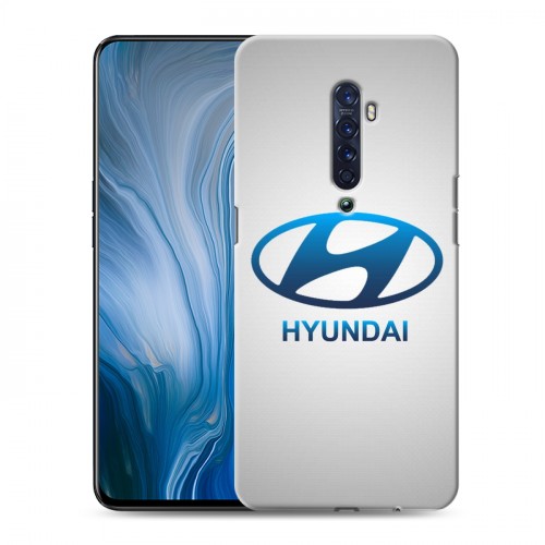 Дизайнерский пластиковый чехол для OPPO Reno2 Z Hyundai