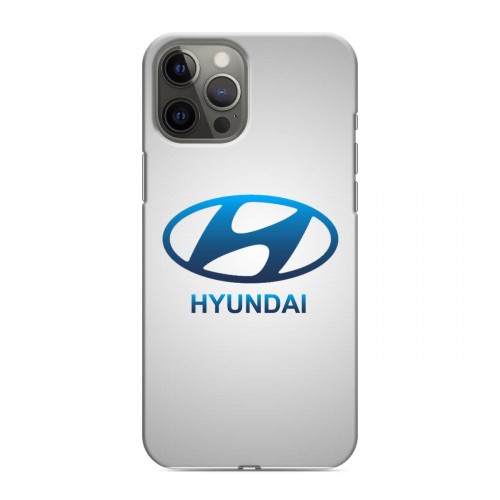 Дизайнерский силиконовый чехол для Iphone 12 Pro Max Hyundai
