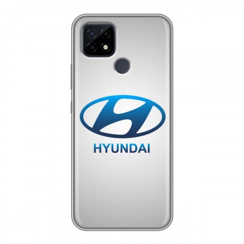 Дизайнерский силиконовый чехол для Realme C21 Hyundai