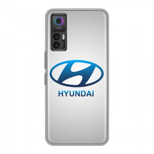 Дизайнерский силиконовый чехол для TCL 30 Hyundai