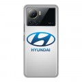 Дизайнерский силиконовый с усиленными углами чехол для Infinix Note 12 VIP Hyundai